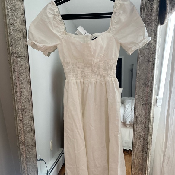o.p.t Astor Dress in White | NWT - Picture 4 of 10